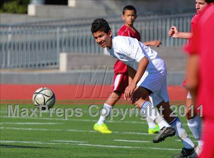 Thumbnail 2 in Chula Vista vs. Monte Vista (San Diego City Tournament) photogallery.