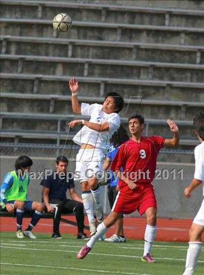 Thumbnail 2 in Chula Vista vs. Monte Vista (San Diego City Tournament) photogallery.