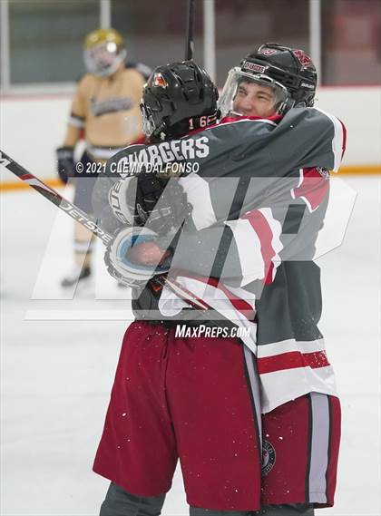 Thumbnail 3 in Mullen vs Chatfield (Edge Ice Arena) photogallery.