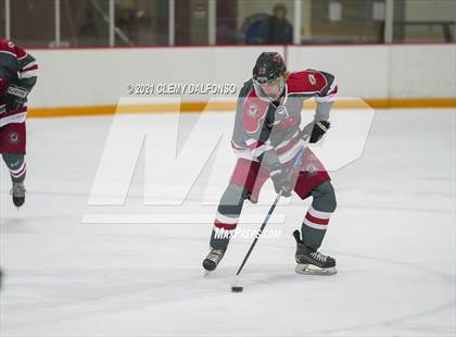 Thumbnail 2 in Mullen vs Chatfield (Edge Ice Arena) photogallery.