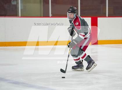 Thumbnail 2 in Mullen vs Chatfield (Edge Ice Arena) photogallery.