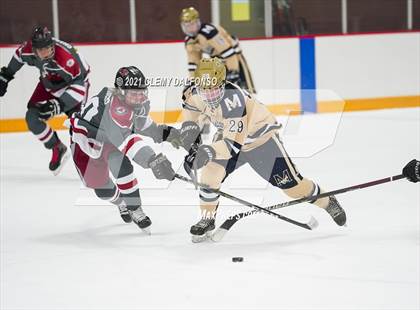 Thumbnail 2 in Mullen vs Chatfield (Edge Ice Arena) photogallery.