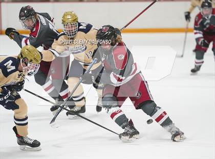 Thumbnail 2 in Mullen vs Chatfield (Edge Ice Arena) photogallery.