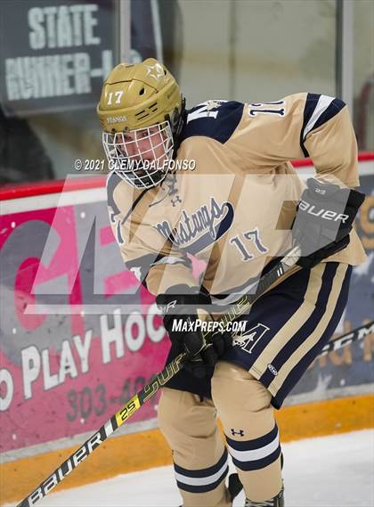Thumbnail 2 in Mullen vs Chatfield (Edge Ice Arena) photogallery.