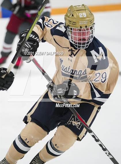 Thumbnail 3 in Mullen vs Chatfield (Edge Ice Arena) photogallery.