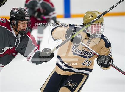 Thumbnail 1 in Mullen vs Chatfield (Edge Ice Arena) photogallery.