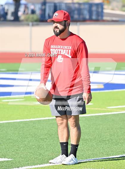 Thumbnail 1 in Boulder Creek vs. Sierra Linda (O'Connor 7 on 7 -  Saturday Night Lights) photogallery.