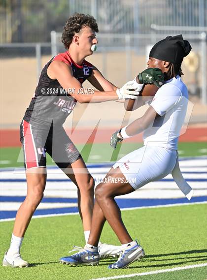 Thumbnail 3 in Boulder Creek vs. Sierra Linda (O'Connor 7 on 7 -  Saturday Night Lights) photogallery.