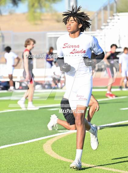 Thumbnail 3 in Boulder Creek vs. Sierra Linda (O'Connor 7 on 7 -  Saturday Night Lights) photogallery.