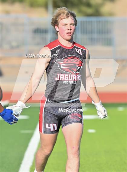 Thumbnail 2 in Boulder Creek vs. Sierra Linda (O'Connor 7 on 7 -  Saturday Night Lights) photogallery.