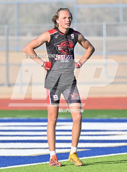 Thumbnail 1 in Boulder Creek vs. Sierra Linda (O'Connor 7 on 7 -  Saturday Night Lights) photogallery.