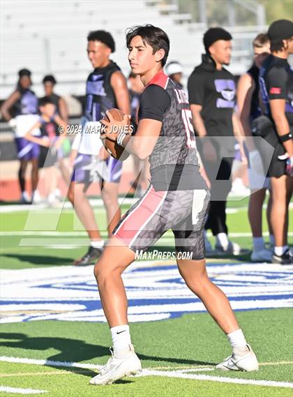 Thumbnail 2 in Boulder Creek vs. Sierra Linda (O'Connor 7 on 7 -  Saturday Night Lights) photogallery.