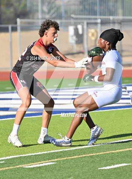 Thumbnail 2 in Boulder Creek vs. Sierra Linda (O'Connor 7 on 7 -  Saturday Night Lights) photogallery.