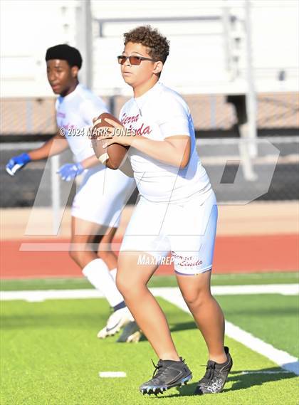 Thumbnail 3 in Boulder Creek vs. Sierra Linda (O'Connor 7 on 7 -  Saturday Night Lights) photogallery.