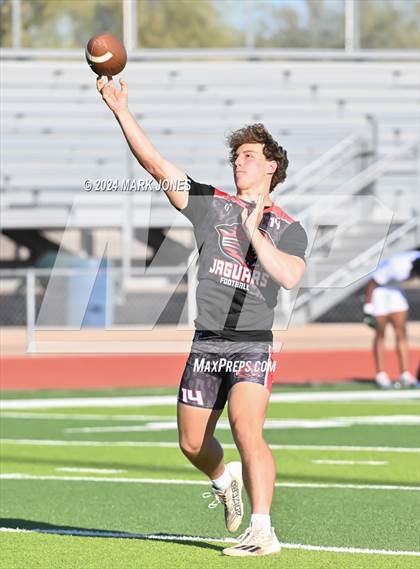 Thumbnail 3 in Boulder Creek vs. Sierra Linda (O'Connor 7 on 7 -  Saturday Night Lights) photogallery.