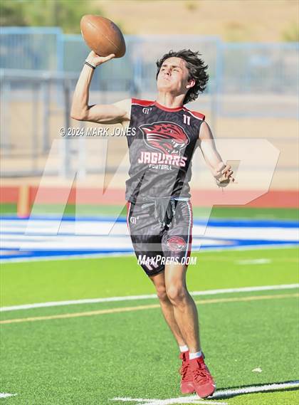 Thumbnail 3 in Boulder Creek vs. Sierra Linda (O'Connor 7 on 7 -  Saturday Night Lights) photogallery.