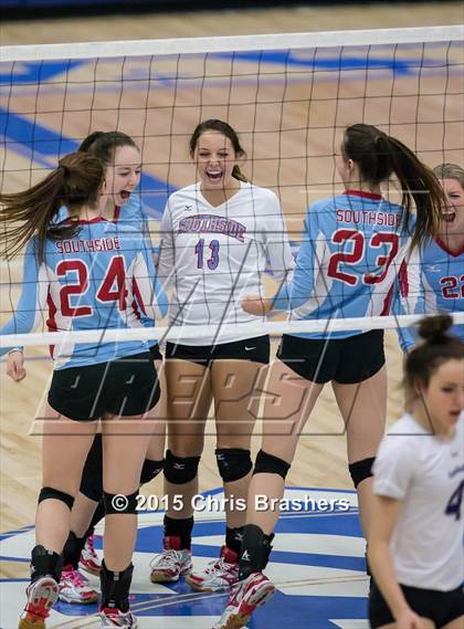 Thumbnail 2 in Southside vs Fayetteville (AAA 7A Semifinal Playoff) photogallery.