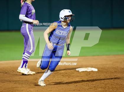Thumbnail 1 in Beckville vs. Shiner (UIL 2A Softball Final) photogallery.