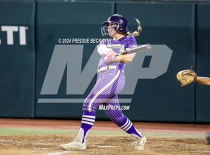 Thumbnail 1 in Beckville vs. Shiner (UIL 2A Softball Final) photogallery.