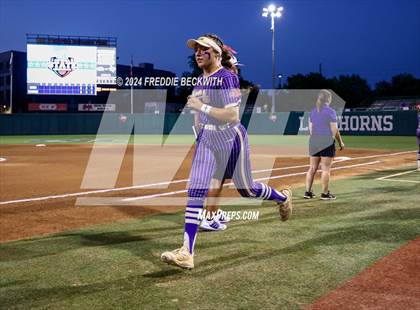 Thumbnail 2 in Beckville vs. Shiner (UIL 2A Softball Final) photogallery.