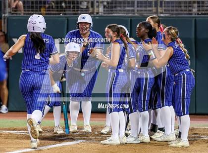 Thumbnail 2 in Beckville vs. Shiner (UIL 2A Softball Final) photogallery.