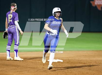 Thumbnail 2 in Beckville vs. Shiner (UIL 2A Softball Final) photogallery.