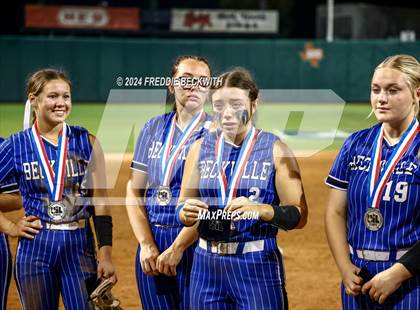 Thumbnail 2 in Beckville vs. Shiner (UIL 2A Softball Final) photogallery.