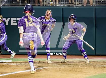 Thumbnail 3 in Beckville vs. Shiner (UIL 2A Softball Final) photogallery.