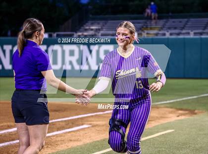 Thumbnail 3 in Beckville vs. Shiner (UIL 2A Softball Final) photogallery.