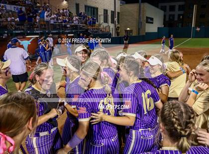 Thumbnail 3 in Beckville vs. Shiner (UIL 2A Softball Final) photogallery.