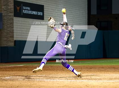 Thumbnail 1 in Beckville vs. Shiner (UIL 2A Softball Final) photogallery.