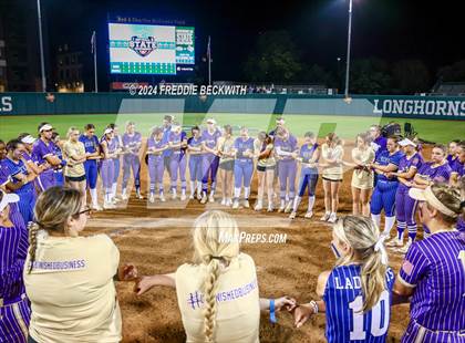 Thumbnail 3 in Beckville vs. Shiner (UIL 2A Softball Final) photogallery.