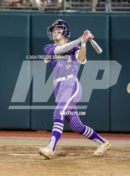 Thumbnail 3 in Beckville vs. Shiner (UIL 2A Softball Final) photogallery.