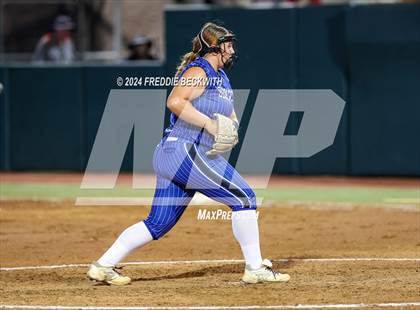 Thumbnail 3 in Beckville vs. Shiner (UIL 2A Softball Final) photogallery.