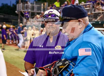 Thumbnail 3 in Beckville vs. Shiner (UIL 2A Softball Final) photogallery.