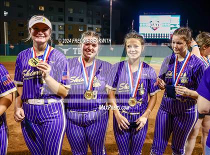 Thumbnail 1 in Beckville vs. Shiner (UIL 2A Softball Final) photogallery.