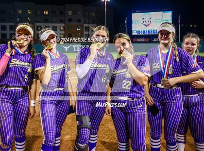 Thumbnail 3 in Beckville vs. Shiner (UIL 2A Softball Final) photogallery.