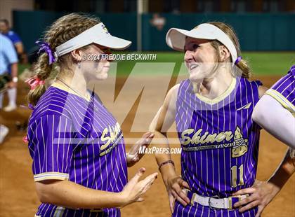 Thumbnail 1 in Beckville vs. Shiner (UIL 2A Softball Final) photogallery.