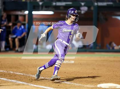 Thumbnail 2 in Beckville vs. Shiner (UIL 2A Softball Final) photogallery.