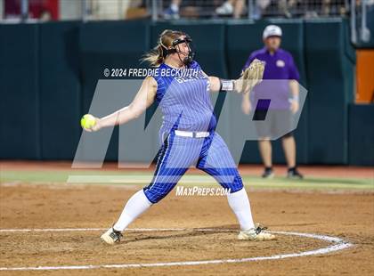 Thumbnail 2 in Beckville vs. Shiner (UIL 2A Softball Final) photogallery.