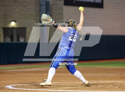 Thumbnail 1 in Beckville vs. Shiner (UIL 2A Softball Final) photogallery.