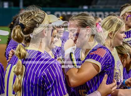 Thumbnail 2 in Beckville vs. Shiner (UIL 2A Softball Final) photogallery.