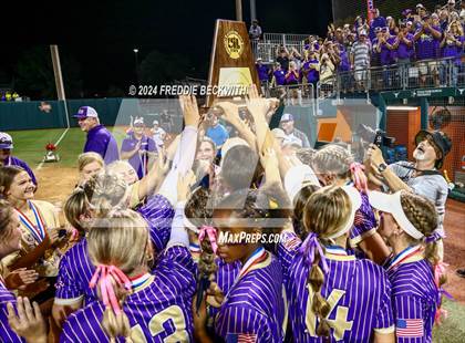 Thumbnail 2 in Beckville vs. Shiner (UIL 2A Softball Final) photogallery.