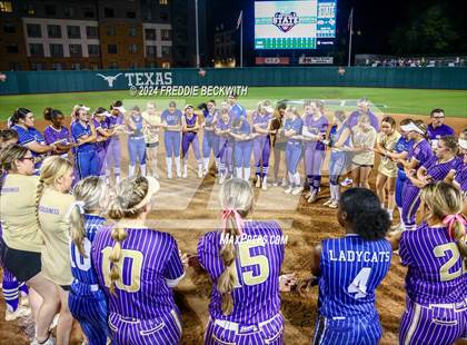 Thumbnail 2 in Beckville vs. Shiner (UIL 2A Softball Final) photogallery.