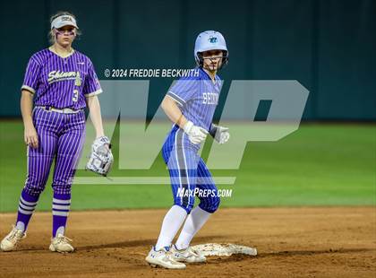 Thumbnail 1 in Beckville vs. Shiner (UIL 2A Softball Final) photogallery.