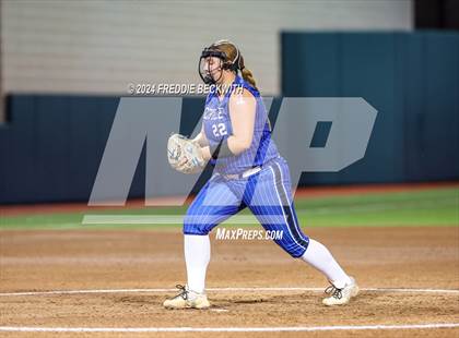 Thumbnail 2 in Beckville vs. Shiner (UIL 2A Softball Final) photogallery.