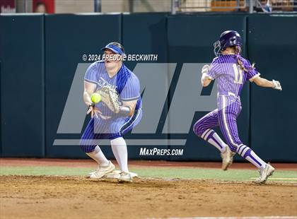 Thumbnail 2 in Beckville vs. Shiner (UIL 2A Softball Final) photogallery.