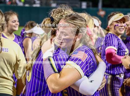 Thumbnail 1 in Beckville vs. Shiner (UIL 2A Softball Final) photogallery.