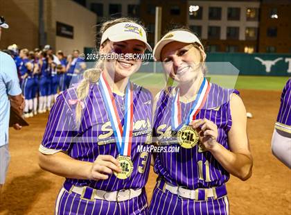 Thumbnail 3 in Beckville vs. Shiner (UIL 2A Softball Final) photogallery.