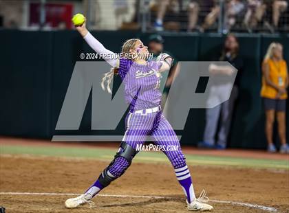 Thumbnail 2 in Beckville vs. Shiner (UIL 2A Softball Final) photogallery.
